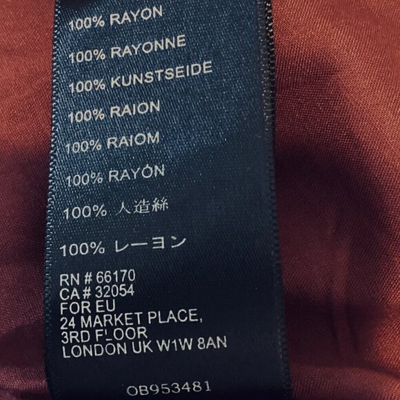 Anthropologie Escondido Sleeveless Dress Sz M Burgundy Smocked #300B - Picture 9 of 10